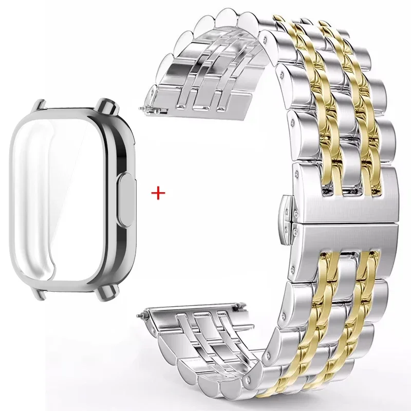 Stainless Steel Strap and TPU Case Bracelet