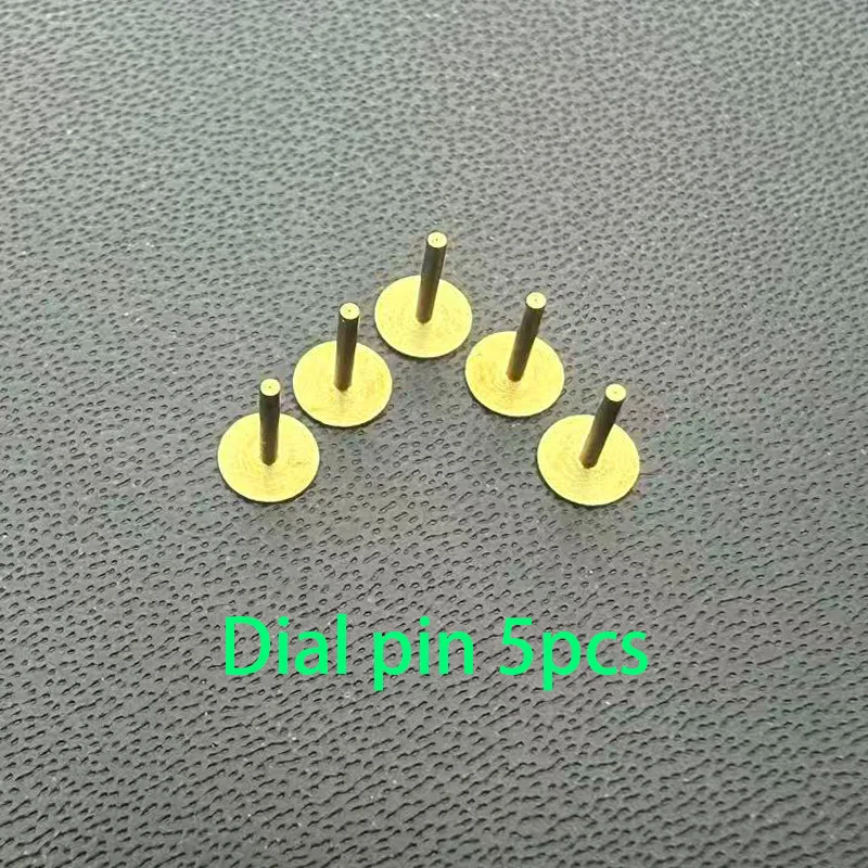 시계 다이얼 핀 0.6mm 직경 구리 재질 고정 다이얼 위치 지정 발 포함 수리용 다이얼 액세서리 다이얼 발 시계 수리 부품
