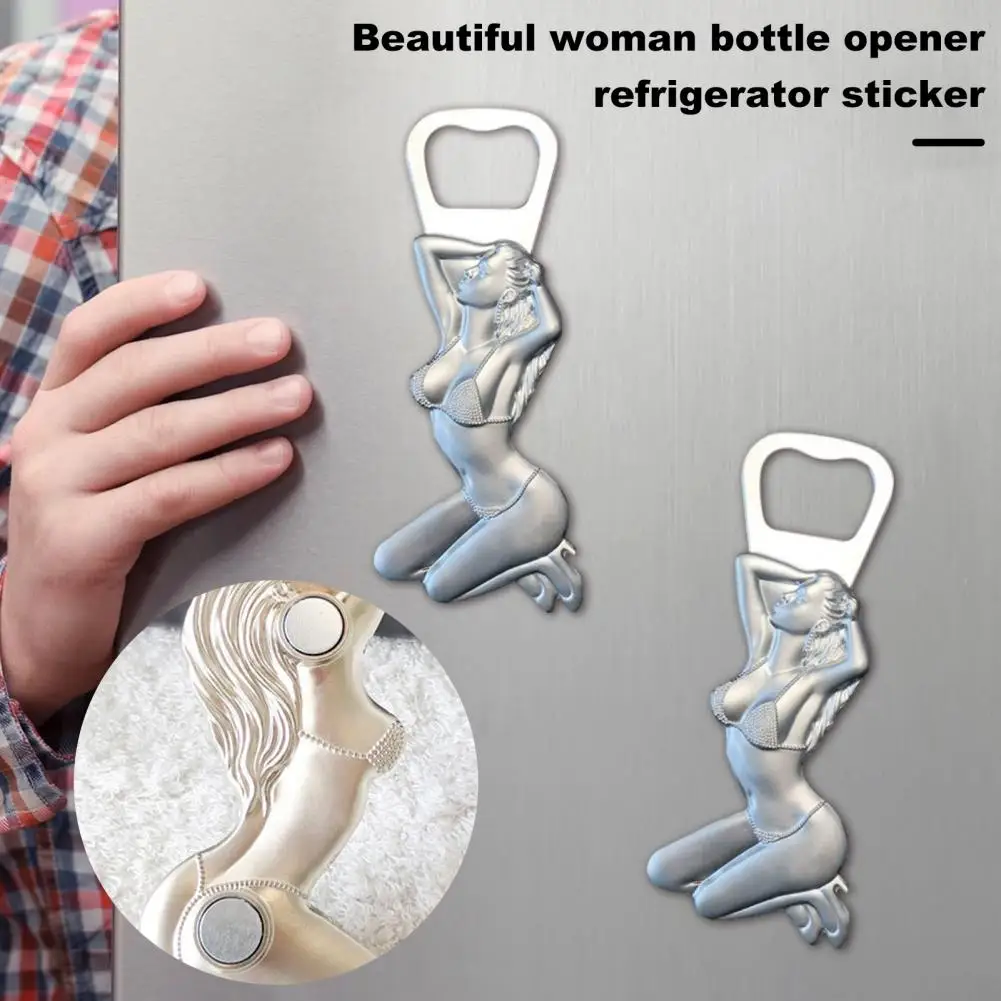

Wine Bottle Opener Compact Portable Beauty Bottle Opener Shape Kitchen Tool Bar Accessory for Wine Bottles Decorative Functional