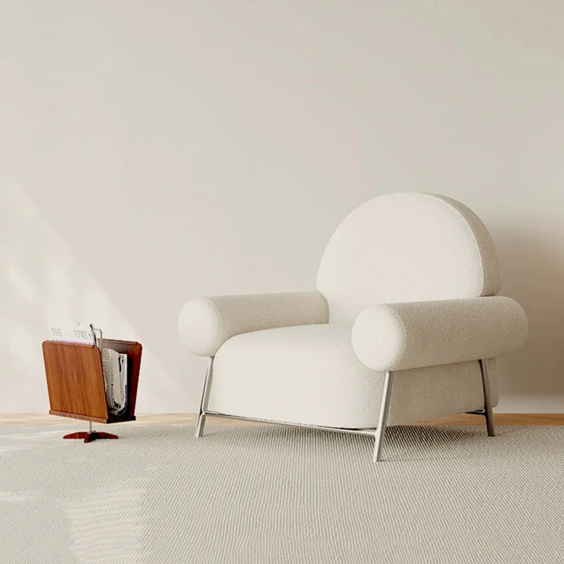 

Simple Chairs Arm Rest Velvet Covers Living Room Modern Designer Lazy Italian Style Chair Salon Meuble Salon Home Furniture