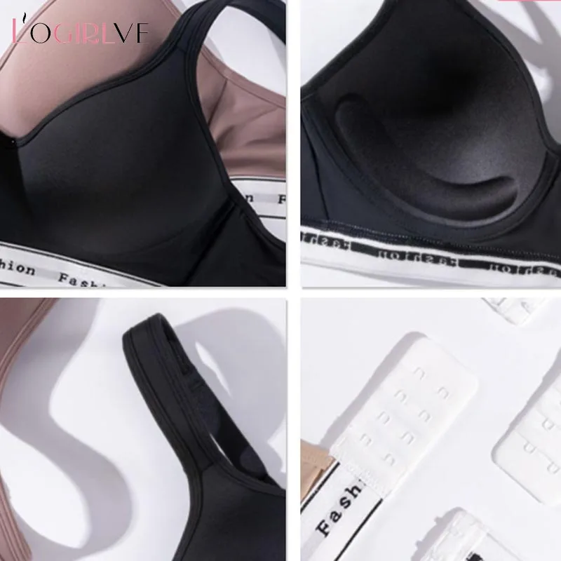 Logirlve French Thin Cup Lingerie Set Lace Bras High Quality Women Underwear Wireless Push Up Brassiere Breathable Bras Panties 4