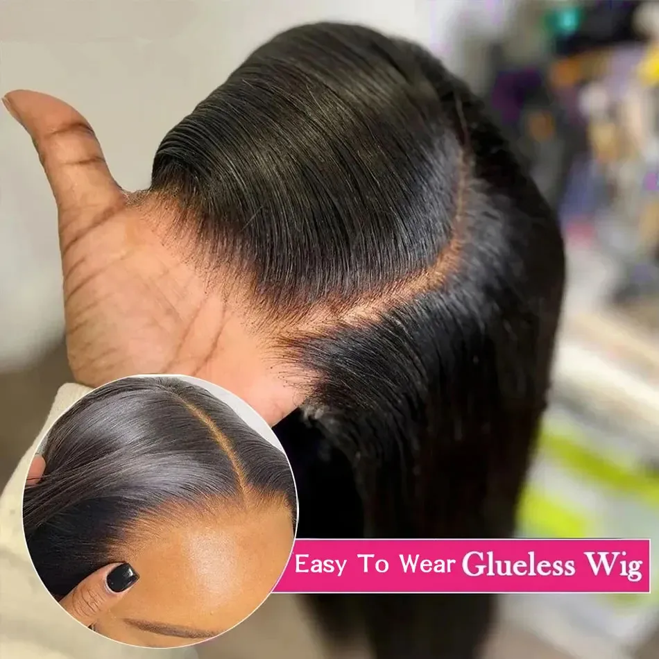 250% 360 Full Lace Wig Glueless Wigs Human Hair Lace Frontal Wig Straight HD Human Hair Wigs 13X4 HD Frontal human hair lace frontal