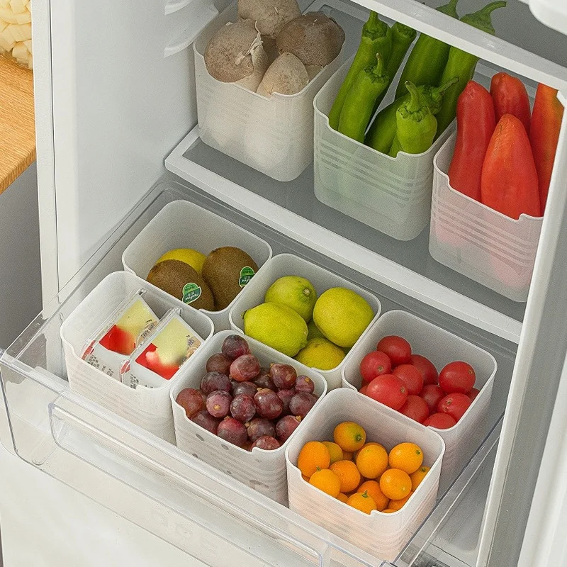 Juego De 5 Cajas Para Verduras HomeSoGood - Organiza Cebolla, Tomate, Ajo, Pimiento Y Limón