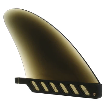 Tavola da surf TPU Fin 4.6 pollici/3 pollici Soft Center Fin per tavola da Paddle gonfiabile tavola da surf Longboard Parts