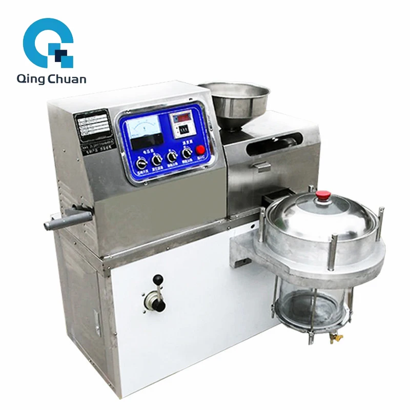 Oil Press Machine DH-50 3750W Commercial Peanut Flaxseed Squeezer Business Sesame Sunflower Seeds Pepper Coconut Extraction 2