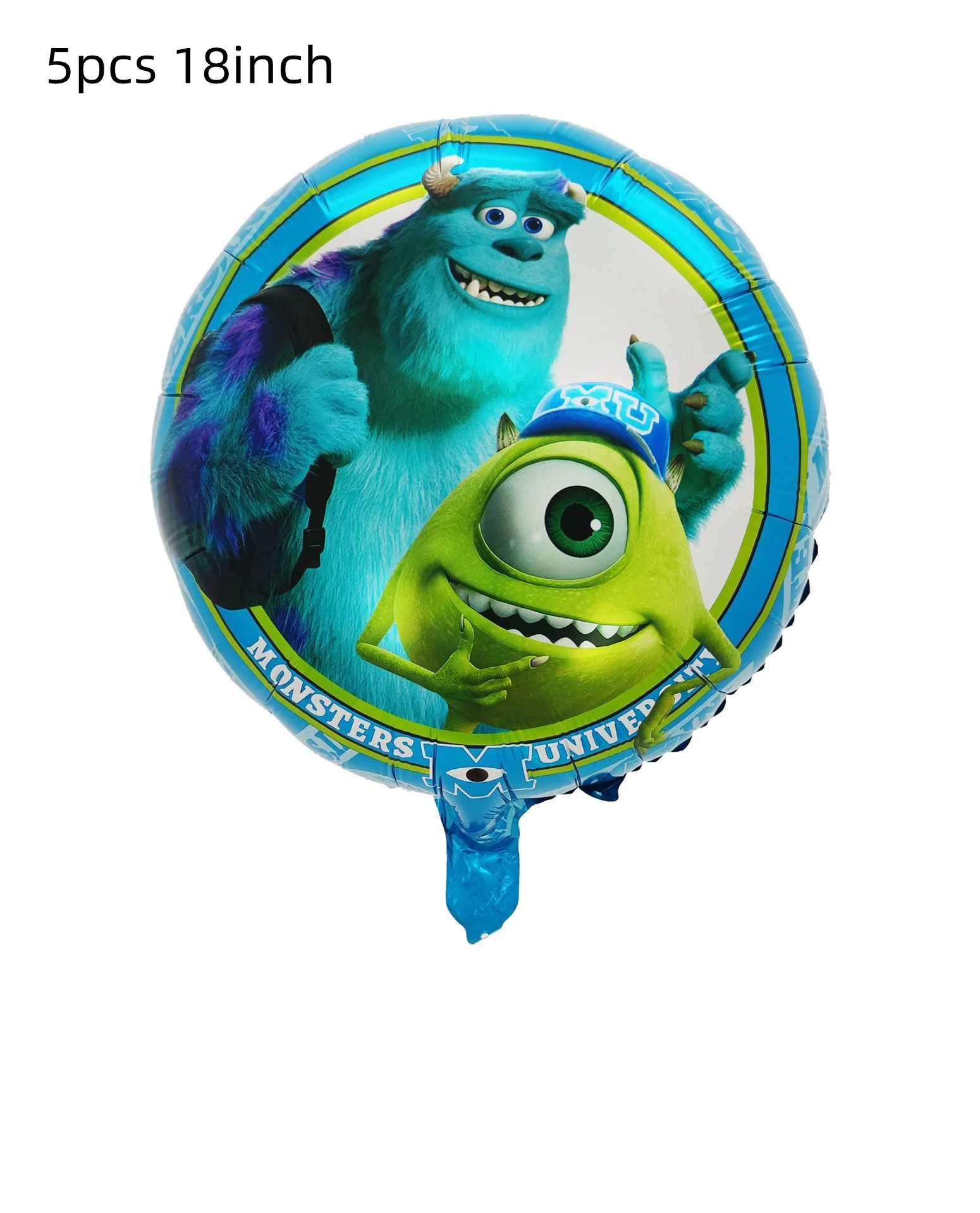 thumbnail image 1 of 1 juego de globos de Disney Monsters University para decoración de fiesta de cumpleaños, globo de dibujos animados con números azules de 32 pulgadas, suministros para baby shower, juguetes para niños, 1 of 5