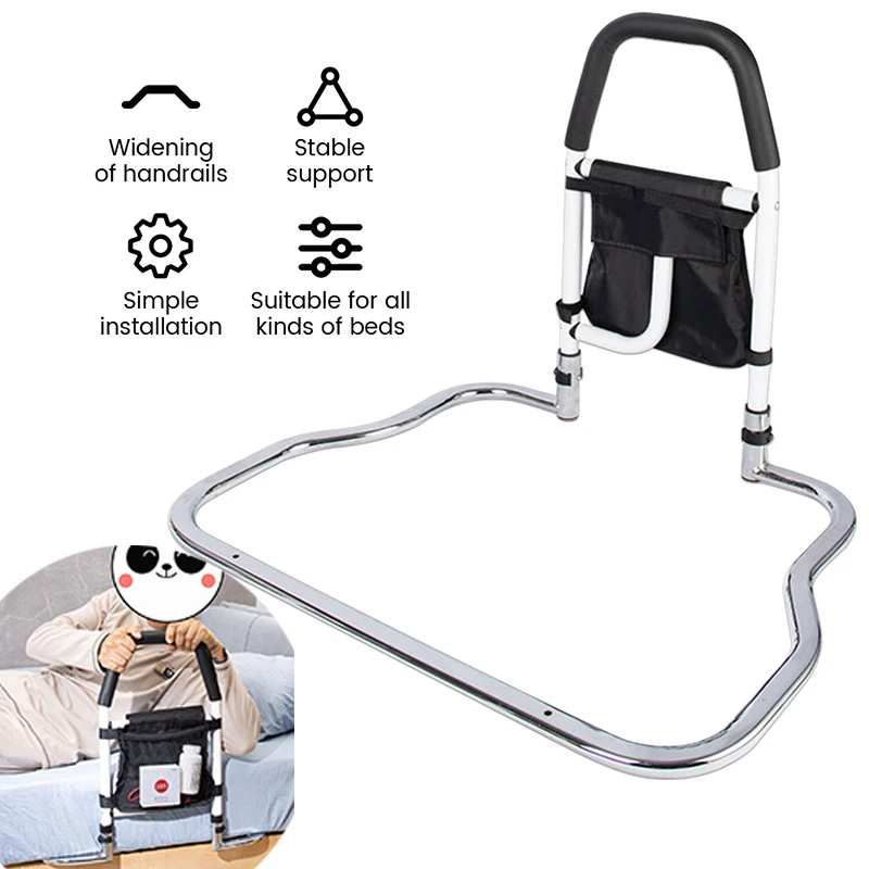 AdjustableHandBedRailAssistBarHandleSafetyHandRailHousehold