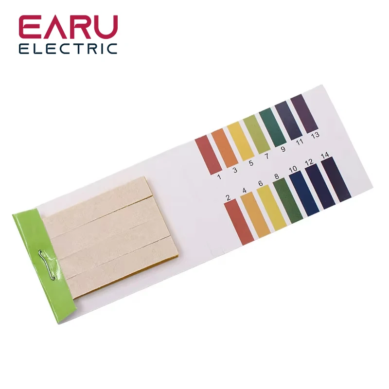 80 Strips/pack PH Test Strips Full PH Meter Controller 1-14st Indicator Litmus Tester Paper Water Soilsting Kit Factory