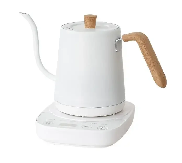White wooden handle