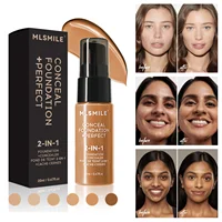 Concealer Matte Foundation BB Cream Oil Control Pre-Makeup Primer Natural Waterproof and Long-lasting Makeup Foundation Makeup 1