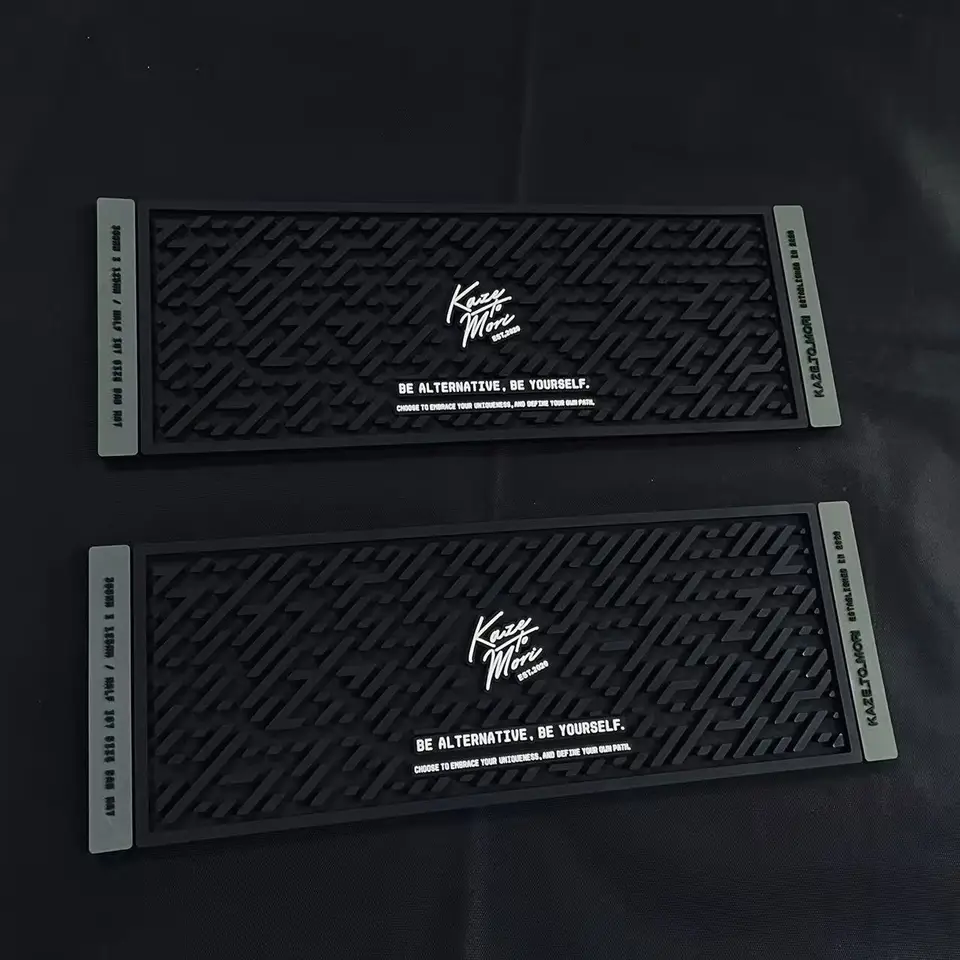 風と森 ラバーバーマット ハーフユニット キャンプ テーブルマット