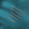 AOEDEJ 9PC 16G Chain Piercing Jewelry Helix Conch Cartilage Piercings Gold Plated Earring Tassel Jewelry Earring Decorate Chains 5