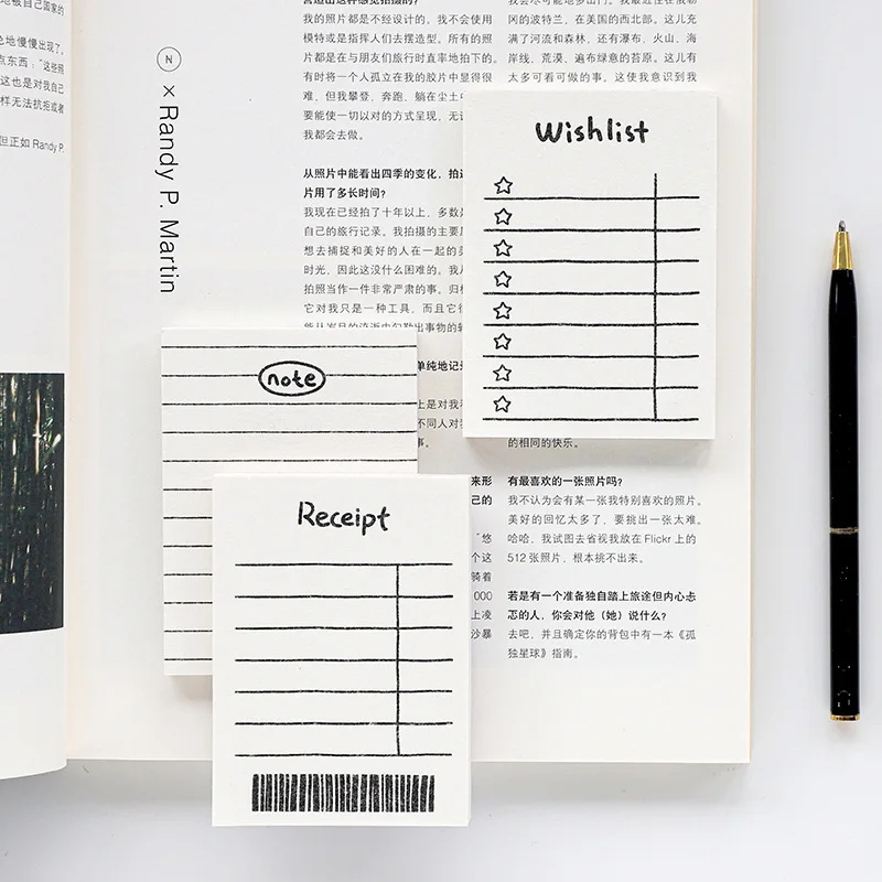 50 pagine semplice mini tavolo lista carta per appunti doppio pianificatore giornaliero agenda annuale piano ufficio - immagine 4