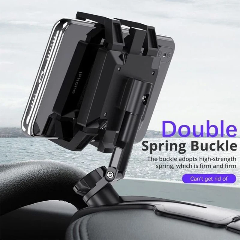 Car Phone Holder Stand Universal Dashboard Car Clip Mount GPS Bracket Car Mobile Phone Support in Car For iPhone Samsung Xiaomi