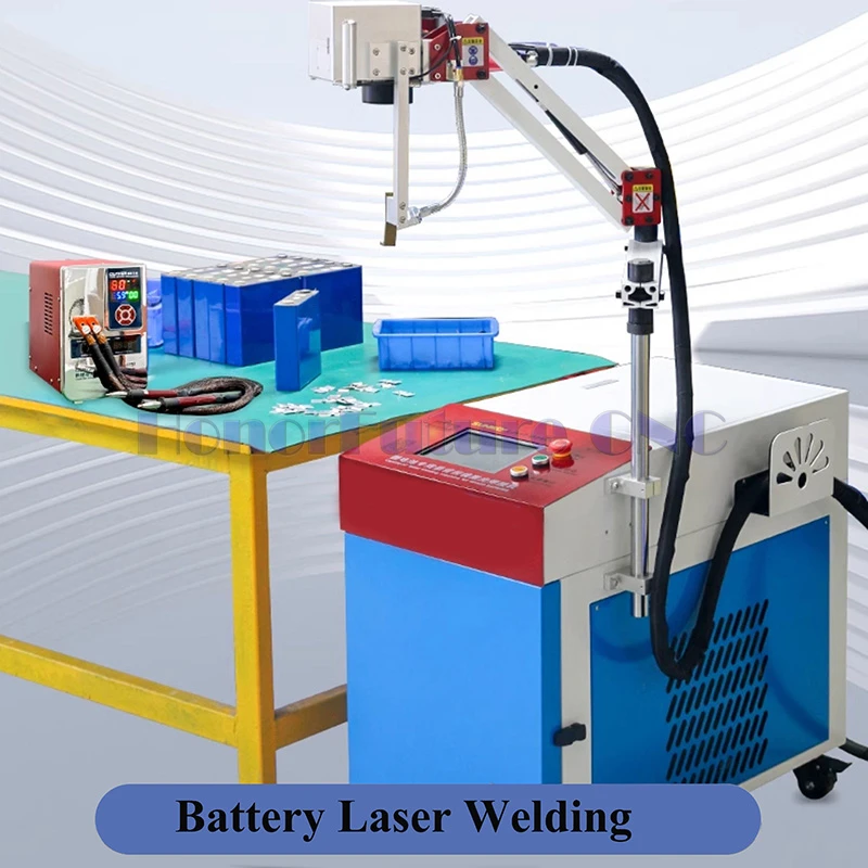 Factory Direct Sale 1500W Handheld Laser Welder For Battery Welding Stainless Steel Battery Laser Welding Product