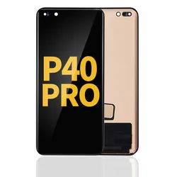 Écran OLED Noir Sans Cadre de Remplacement pour Huawei P40 Pro, Reconditionné