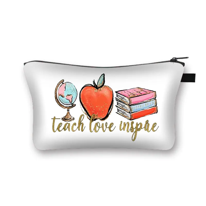 Travel Wash Pouch Large Capacity Pencil Case Teacher I'll Be There