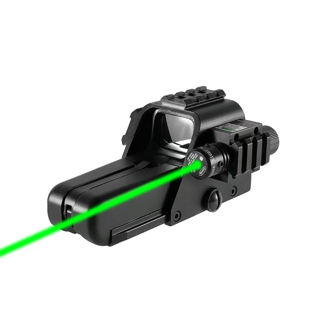 HD552G Red and Green Dot Holographic Hunting Red Dot Reflex Sight with 20mm Mounts tactical red dot laser sight scope with adjustable 11mm 20mm picatinny rail mount rifle pistol airsoft hunting gun accessories