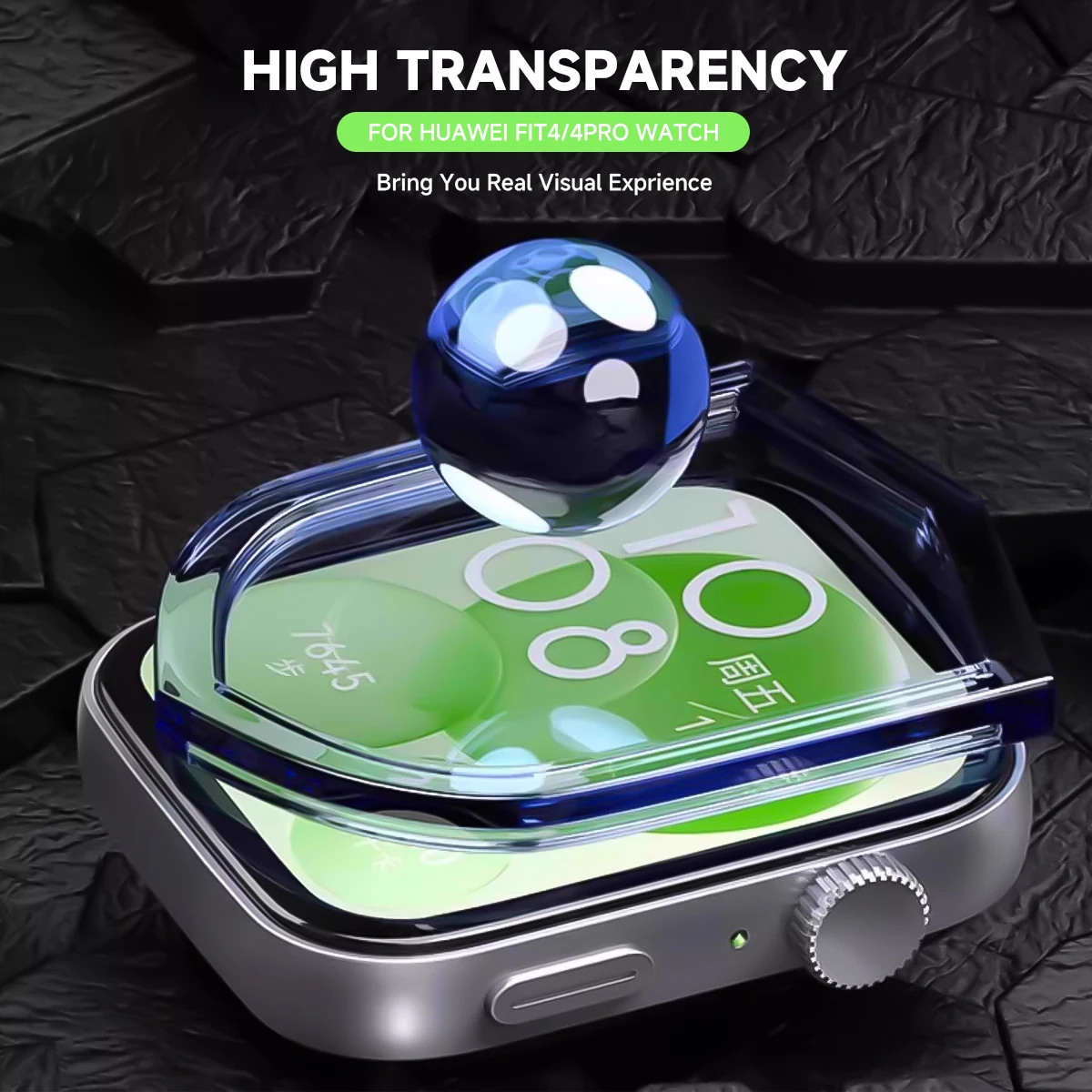 Pack of Screen Protectors – Clear Anti-Scratch TPU Hydrogel Film for Huawei Watch Fit Series Accessories