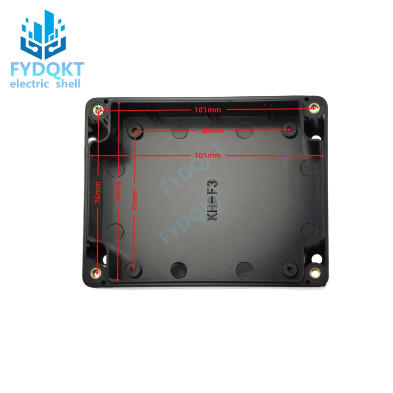 Electronic Enclosure Case 1pcs 115x90x55mm Waterproof Plastic Shell Security power supply case Electronic instrument box Outdoor wiring