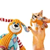 Cute Plush Toys Animal Shaped Dog Chew Squeaky Toys Whistling Involved Funny Pets Interactive Teeth Cleaning Toys Supplies 6