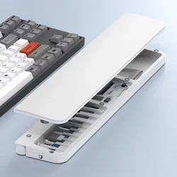 All - in - One Digital Cleaning Kit: Brush & Dust Collector with Wrist Rest Pad (White)