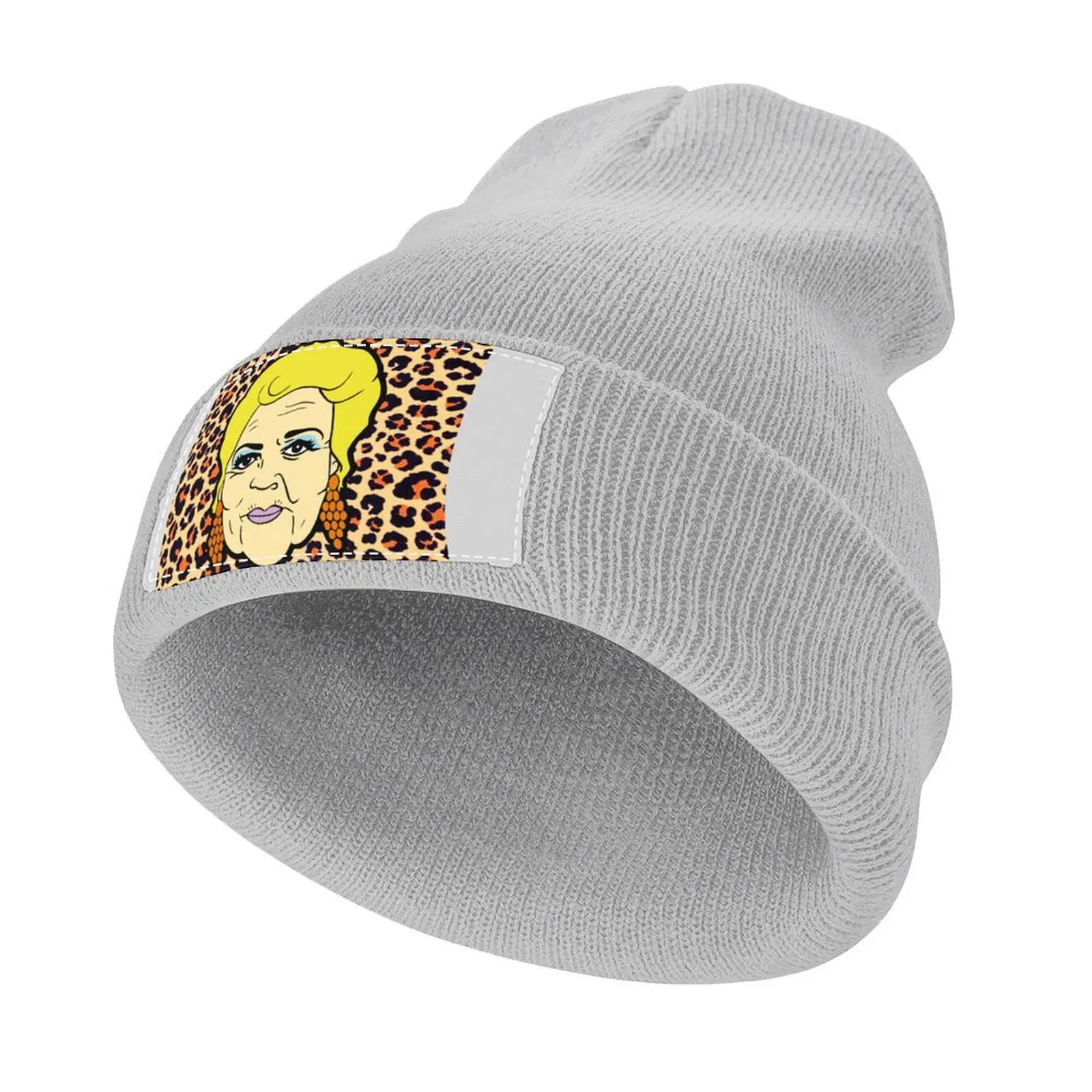 

Pat loves Leopard Knitted Cap Trucker Cap Luxury Brand Luxury Woman Hat Men's