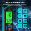 A1X USB Charge Digital Smart Multimeter True RMS DC AC Voltage Tester Capacitance Ohm Hz Diode Hz Continuity NCV Live Tester 6