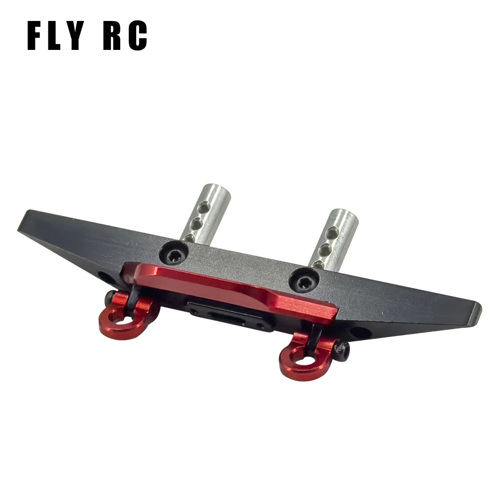 Redcat Ascent 18 Rc Car Upgrade Parts Front Bumper Aluminum Alloy Metal for Remote Control Crawler Accessories 1/18 Scale
