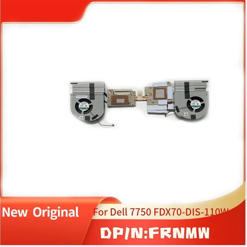 

Новый оригинальный радиатор и вентилятор для Dell Precision 7750 FDX70-DIS-110W FRNMW