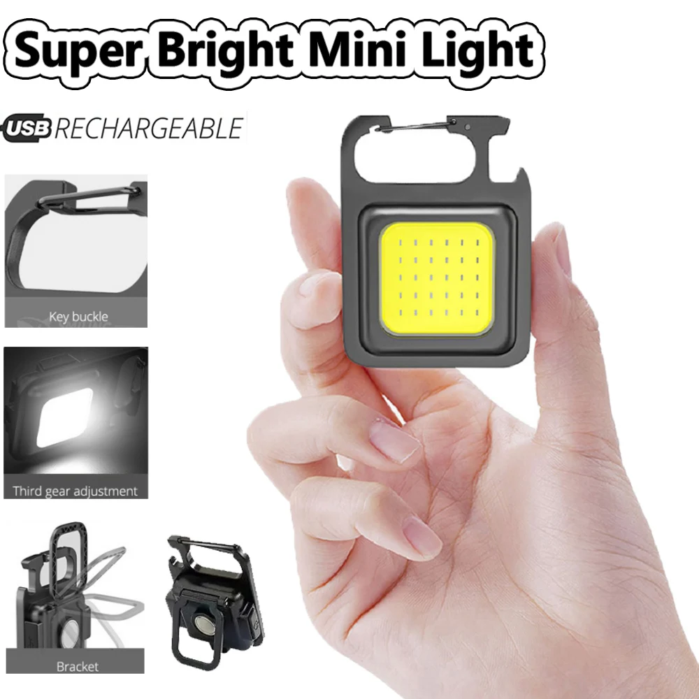 

Induction Headlamps Super Bright Mini LED Charging Camping Flashlight Led Head-Mounted Light4 Lighting Modes for Camping Home