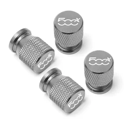 Set of 4 Waterproof Car Tire Valve Stem Covers - Airdust Protection Accessories (Titanium)