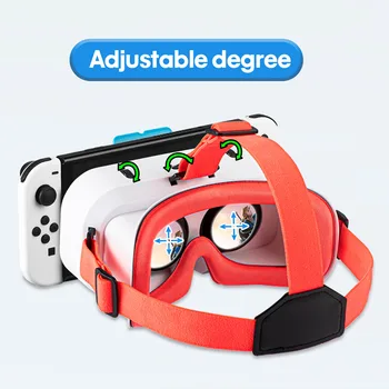 Adjustable VR Glasses Fit for Nintendo Switch/NS OLED Game Console 3D Eyeglasses HandsfreeHeadset Lens Kit Accessory NEW 2
