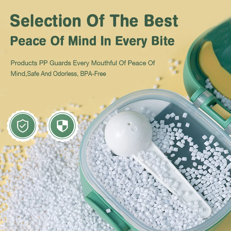Baby Milk Powder Box Portable Infant Feeding Container Newborn Food Storage Box Powder Dispenser Kid Meal Toddler Snack BPA Free milk powder storage box