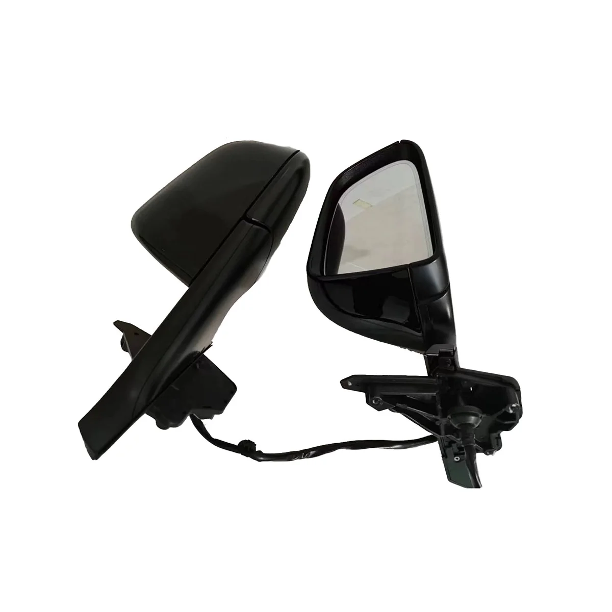 

Car Rearview Mirror ABS Left+Right 2Pcs for Model Y 2021-2023 Rearview Mirror Exterior Accessories Replace Parts