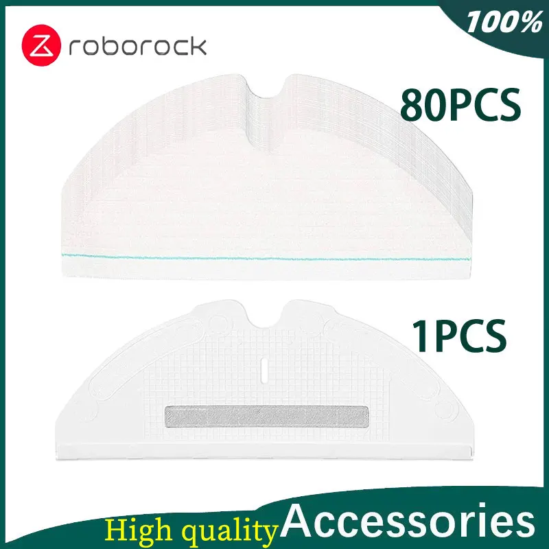 Adatto Per Aspirapolvere Xiaomi Roborock S5 S50 S51 S55 S6 S6 MAXV S5 Max Panno Per La Pulizia A Copertura Totale 10 Pezzi 80790110