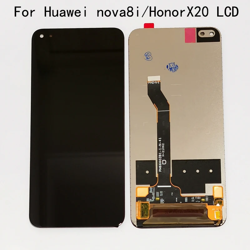 

Оригинальный сенсорный ЖК-экран для Huawei Nova 8i/Honor X20, дигитайзер в сборе, замена для Honor 50 lite, ЖК-дисплей для телефона/L22