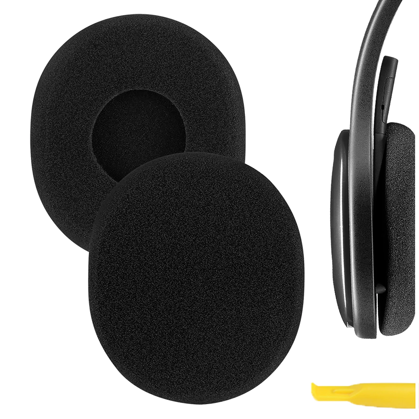 

Geekria Earpads for Logitech H800 Headset Replacement Headphones Ear Pads Cover Cushions Repair Part Foam Earmuff