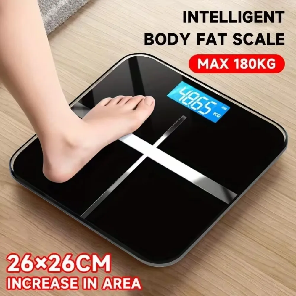 High Accuracy Electronic LCD HD Display Weight Scale High Accuracy Intelligent Home Small Body Scale Dormitory Weighing smart weighing scale