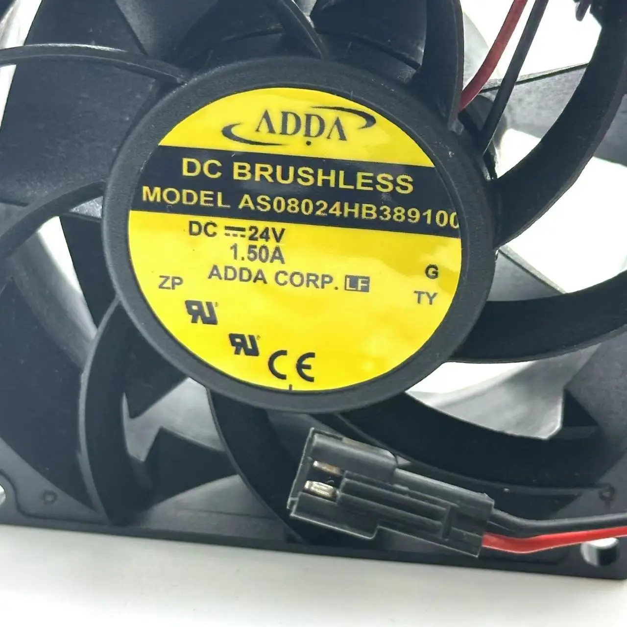 ADDA 2 ̾  ð ǳ, AS08024HB389100, DC 24V, 1.50A, 80x80x38mm