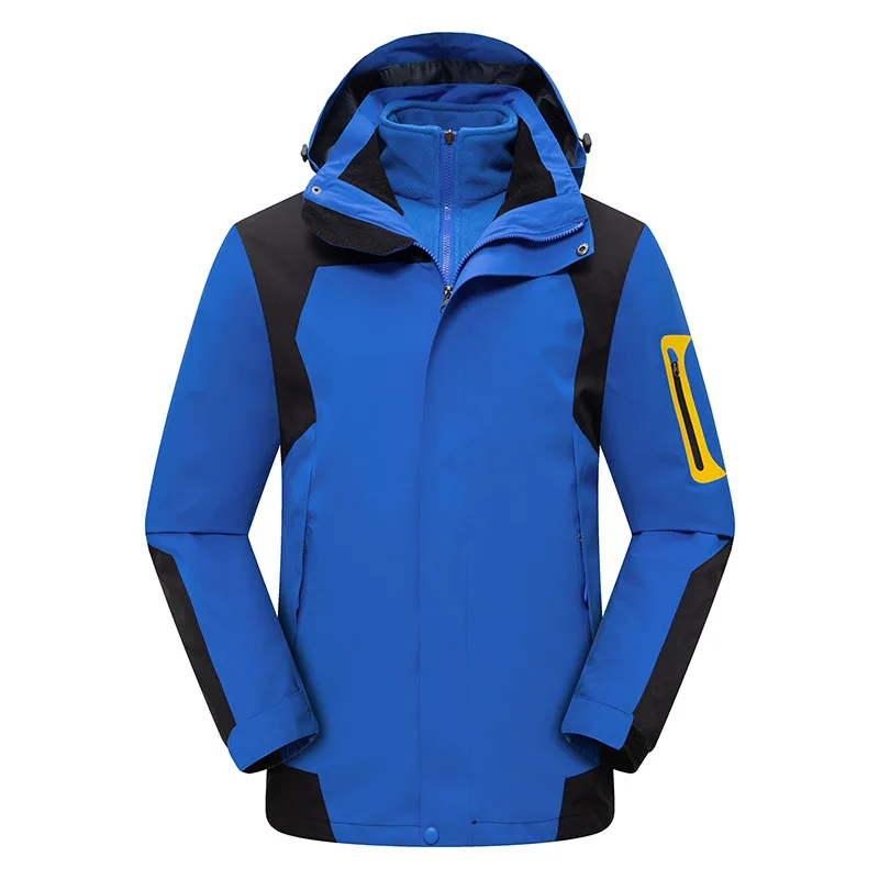 

Outdoor Assault Suit Men's And Women's Three In One Detachable Fleece Inner Lining Mountaineering Suit, Thickened Windproof And