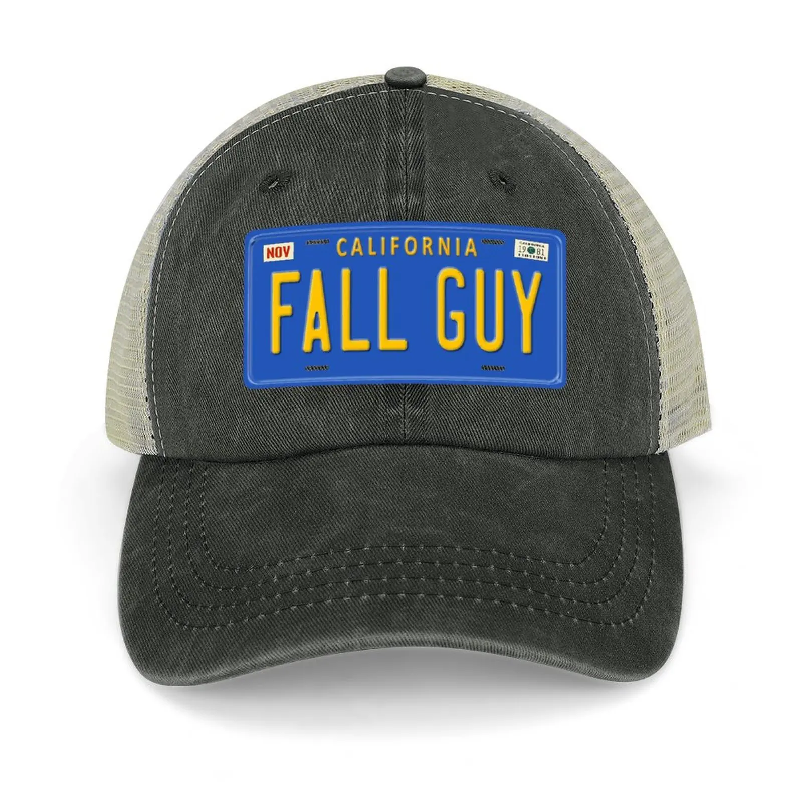 Autunno Guy - Plate California 81 Cappello Da Cowboy Cappello Vintage Anime Berretto Da Golf Da Donna Da Uomo