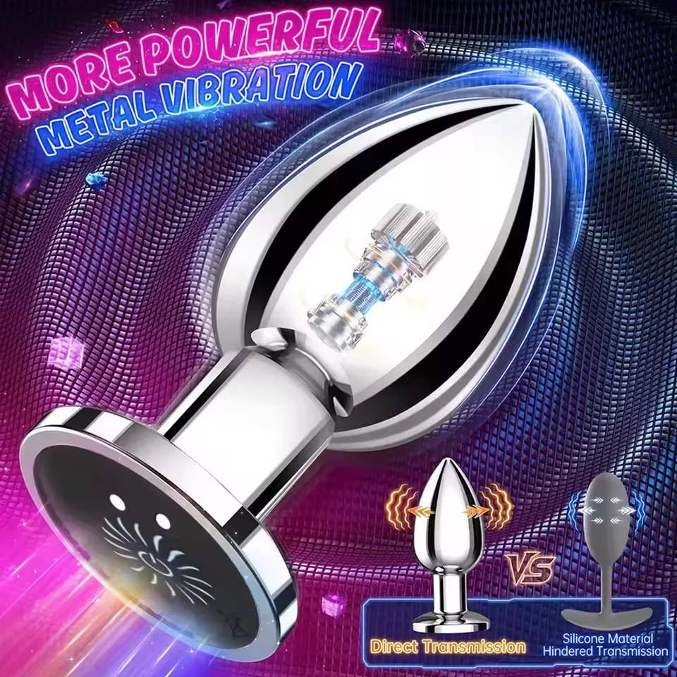 Analvibrator, kabelloser Buttplug für Männer mit Fernbedienung, Prostata-Massagegerät, Klitorisstimulator für Frauen, Masturbator, Sexspielzeug für Paare_voghion.com