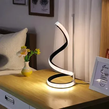 Modern Spiral LED Table Lamp 1