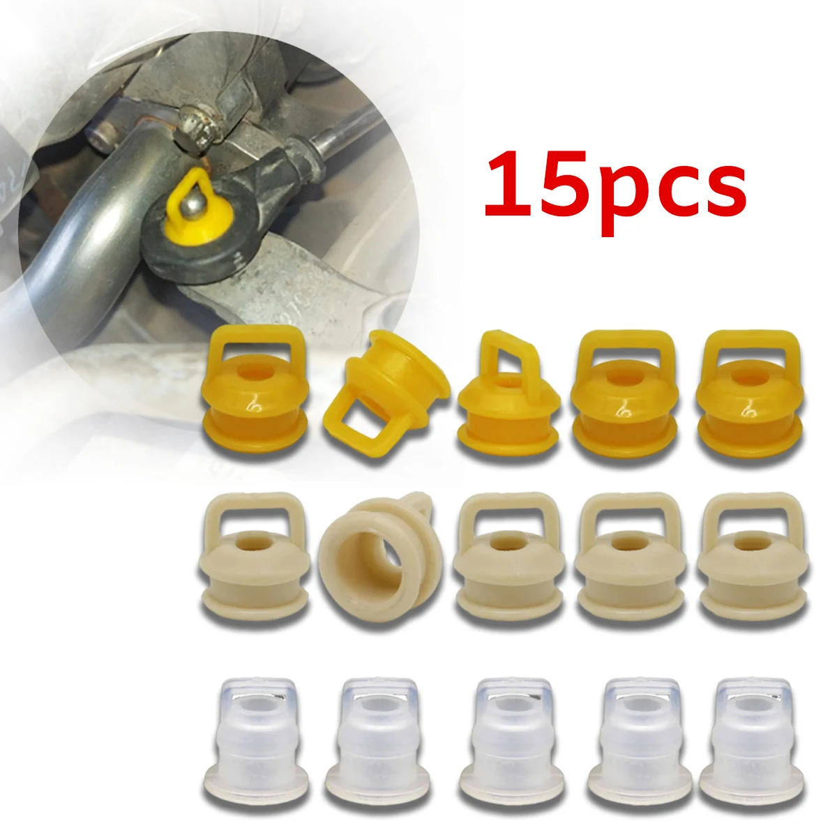 15Pc Boccola Del Cavo Del Cambio Per Chevrolet Cruze Orlando Cadillac Escalade Jeep Linkage Gomma Grommet Clip Custodia Di Trasferimento Manica