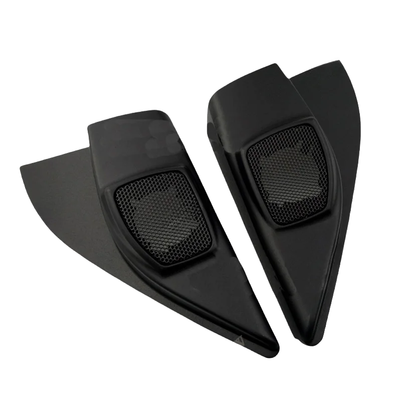 2PCS For Nissan March 2010- Car Tweeter Refitting Audio Door Angle Gum Speaker Cover Boxes Mounts
