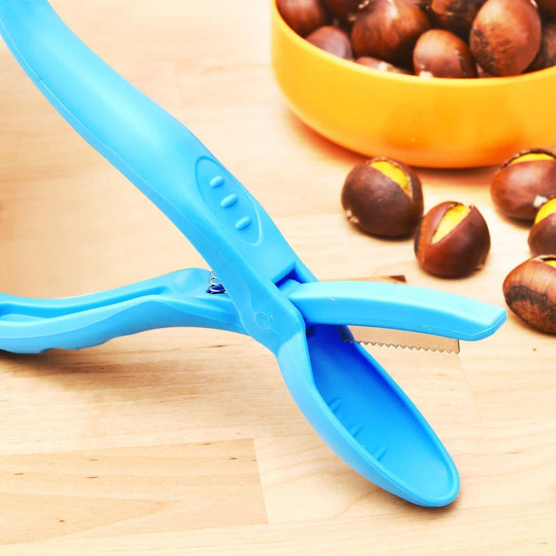 Stainless Steel Chestnut Clip Multifunctional Walnut Plier Metal Opening Clip Kitchen Gadgets