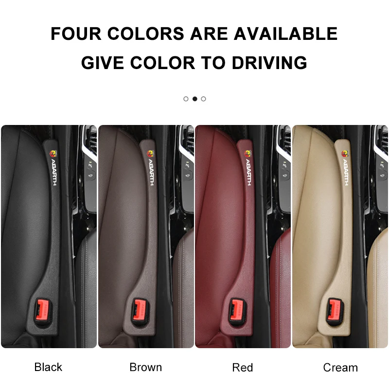 카시트 갭 필러 사이드 솔기 플러그 스트립, Abbas abarth lingua legno Punto 124/125/500 stilo ducato용 누출 방지 필링 스트립