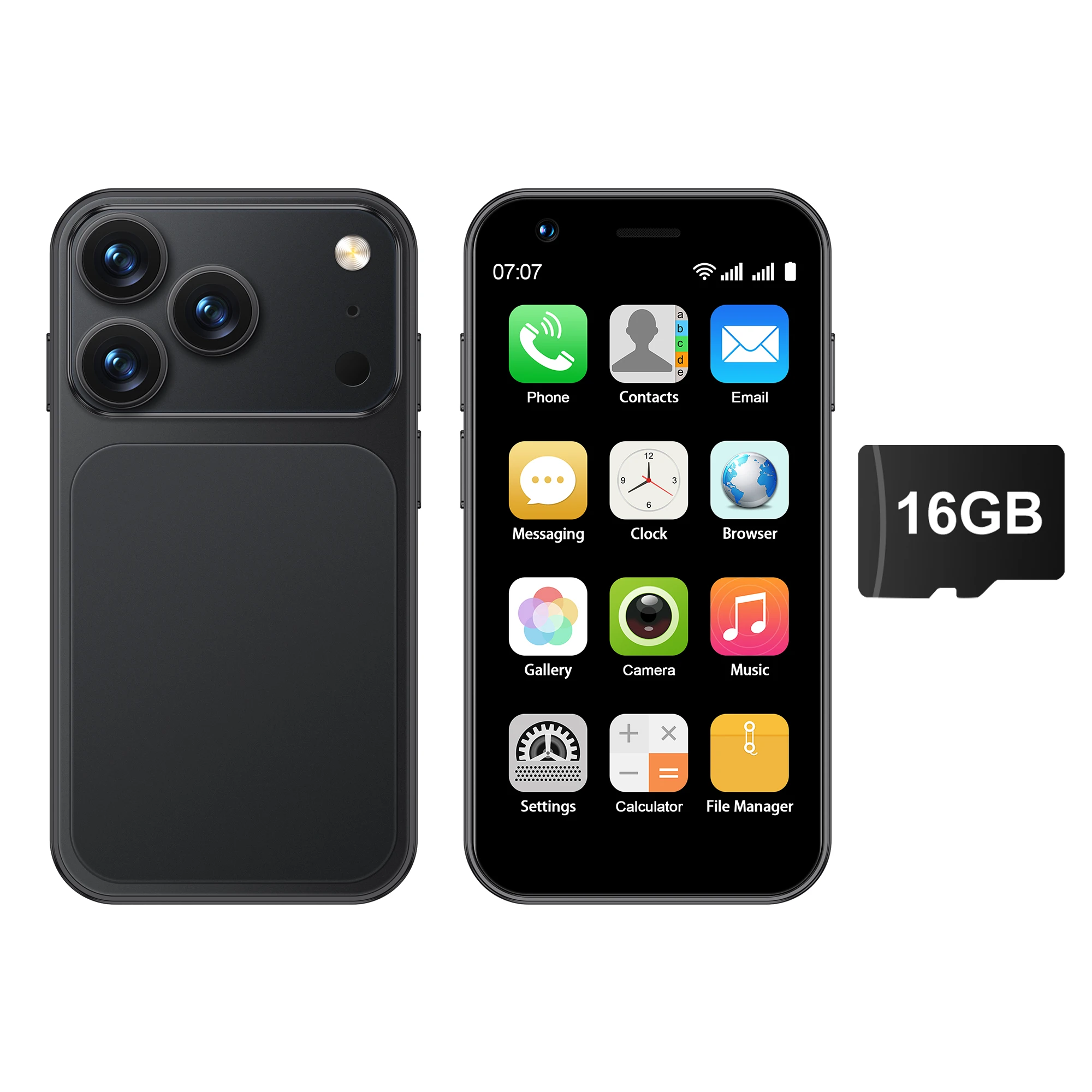 Black N 16GB TF card