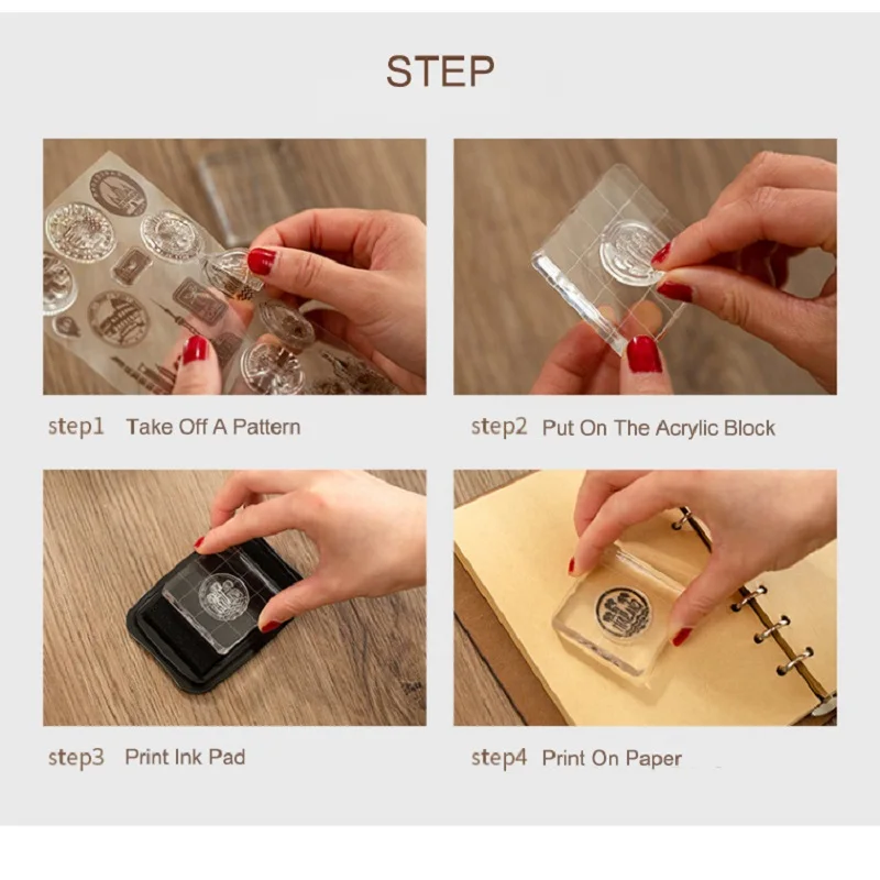 12.5X12.5CM New Book Glasses Ink Transparent Clear Stamp DIY Silicone Seals Making Travel Photo Album Stamps for Scrapbooking,clear stamps,clear rubber stamps